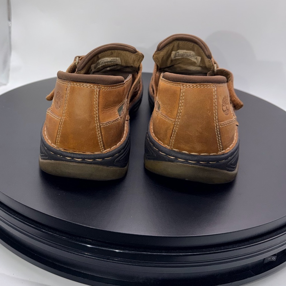 Timberland Fisherman Sandal Genuine Leather Mens Size 11 - Picture 5 of 7